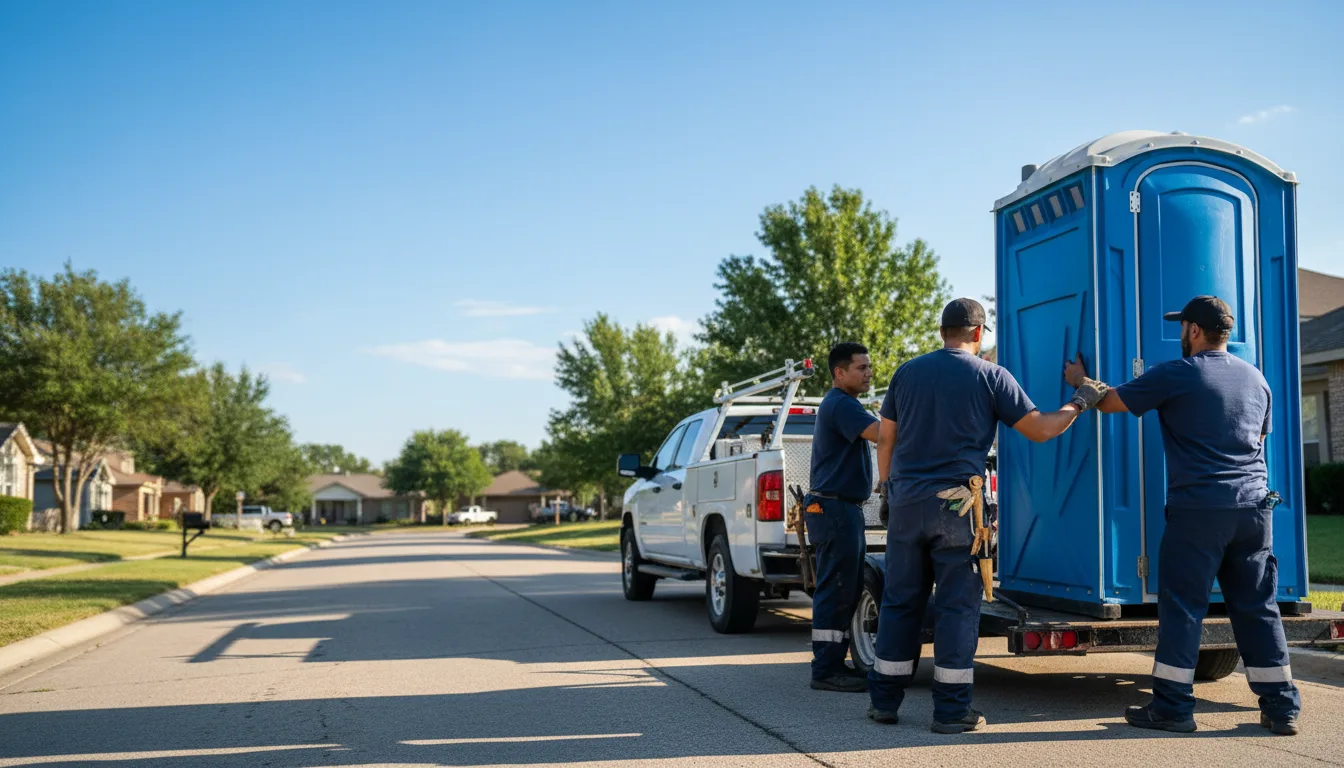 Portable Toilet Rental in Amboy, IL near me